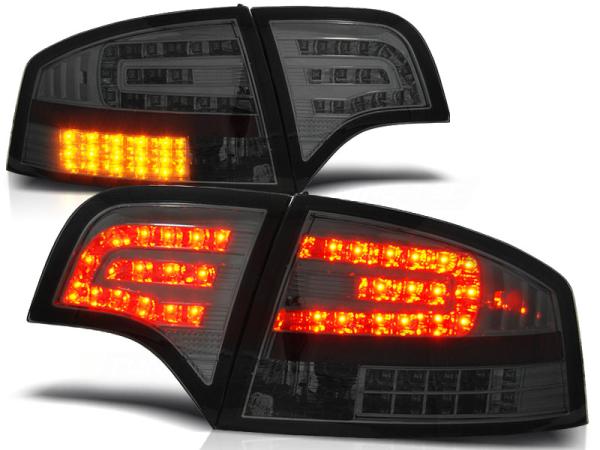 LED Rückleuchten passend für Audi A4 B7 (8E) Limo Bj. 04-08 Smoke