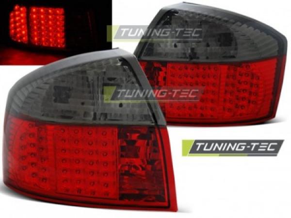LED Rückleuchten passend für Audi A4 B6 (8E) Limo Bj. 00-04 Rot/Smoke