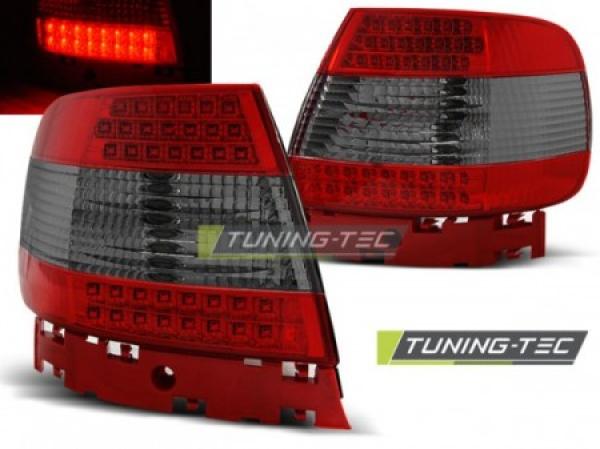 LED Rückleuchten passend für Audi A4 B5 Limo Bj. 94-00 Rot/Smoke