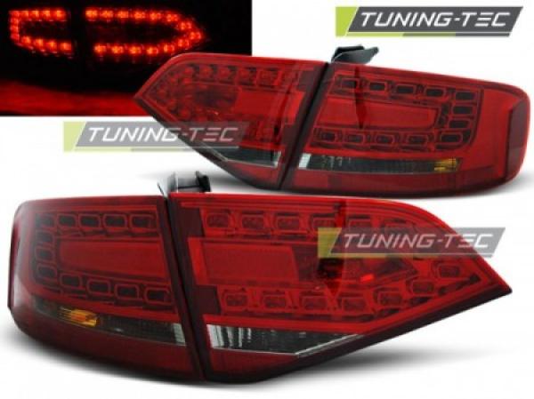 LED Rückleuchten passend für Audi A4 B8 (8K) Limo Bj. 08-11 Rot/Smoke