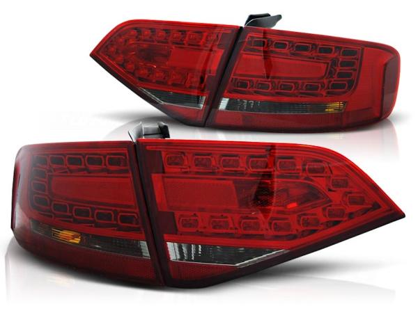 LED Rückleuchten passend für Audi A4 B8 (8K) Limo Bj. 08-11 Rot/Smoke