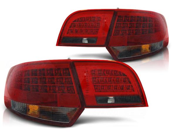 LED Rückleuchten passend für Audi A3 8P Sportback Bj. 04-08 Rot/Smoke