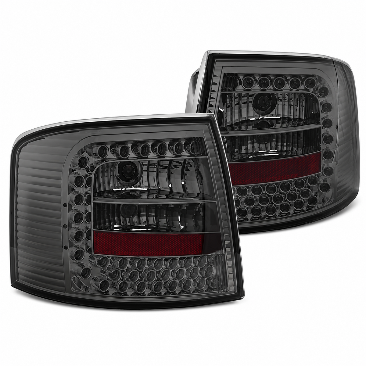 LED Rückleuchten passend für Audi A6 05/1997–05/2004 Avant Smoke