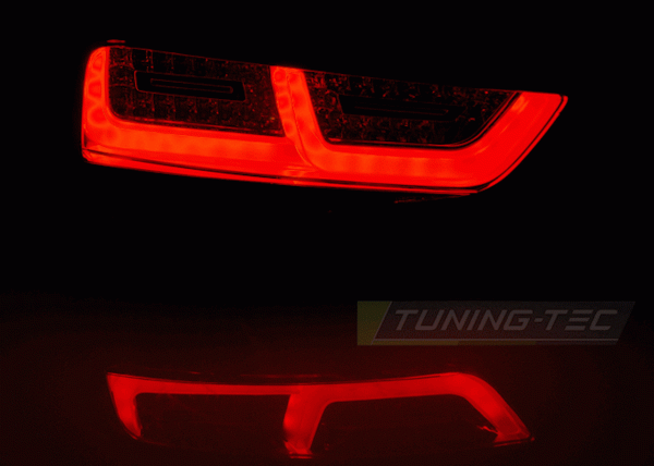 LED Lightbar Rückleuchten passend für Audi A1 + Sportback Bj. 10-14 Smoke