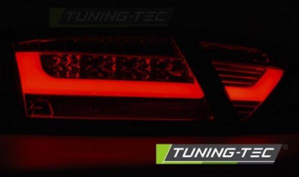 LED Lightbar Rückleuchten passend für Audi A5 Coupe Sportback Bj. 07-11 Chrom