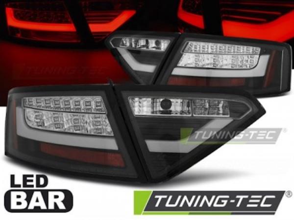 LED Lightbar Rückleuchten passend für Audi A5 Coupe Sportback Bj. 07-11 Schwarz