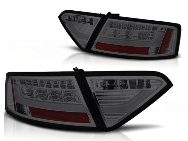 LED Lightbar Rückleuchten passend für Audi A5 Coupe Sportback Bj. 07-11 Smoke