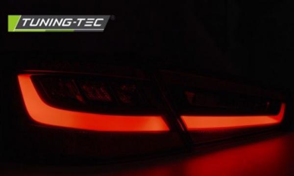 LED Lightbar Rückleuchten passend für Audi A3 8V Bj. 12-16 Rot/Smoke