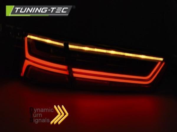 LED Lightbar Rückleuchten passend für Audi A6 4G C7 Limo 11-14 Rot dynamischer Blinker