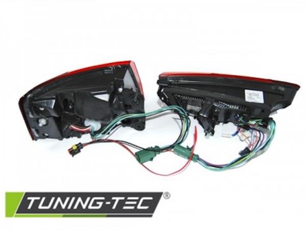 LED Lightbar Rückleuchten passend für Audi A6 4G  Limo 11-14 Schwarz dynamischer Blinker