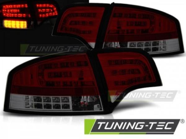 LED Rückleuchten passend für Audi A4 B7 (8E) Limo Bj. 04-08 Rot/Smoke