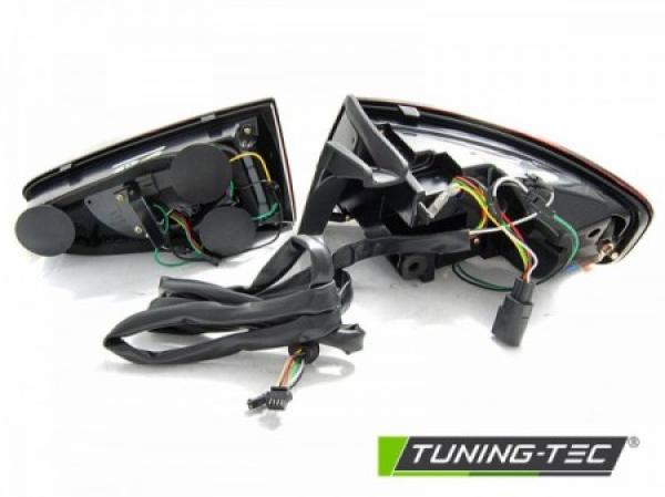 Voll LED Lightbar Rückleuchten passend für Audi A4 B8 (8K) Bj. 11-15 Schwarz für LED
