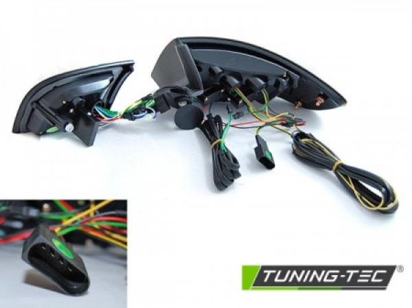 Voll LED Lightbar Rückleuchten passend für Audi A3 8P Sportback 04-Rot/Smoke dyn.Blinker