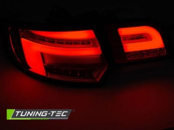Voll LED Lightbar Rückleuchten passend für Audi A3 8P Sportback 04-08 Black dyn. Blinker