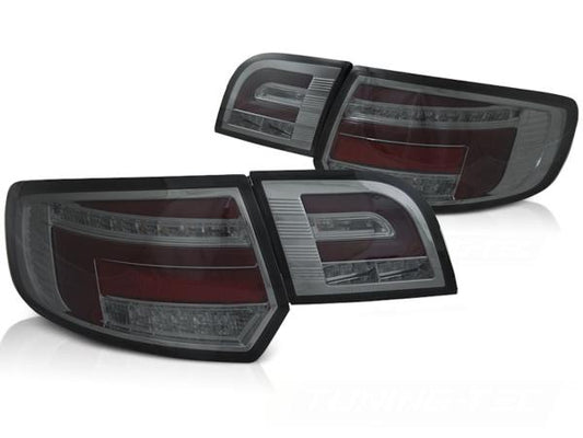 Voll LED Lightbar Rückleuchten passend für Audi A3 8P Sportback 04- Smoke dynam.Blinker