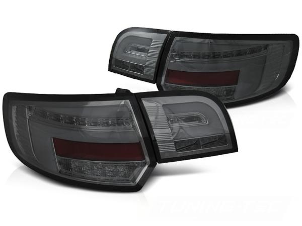 Voll LED Lightbar Rückleuchten passend für Audi A3 8P Sportback 08- Smoke dyn Blinker