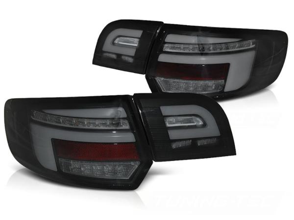 Voll LED Lightbar Rückleuchten passend für Audi A3 8P Sportback 08- Schwarz dyn Blinker