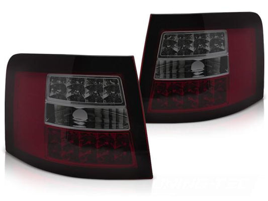 LED Rückleuchten passend für Audi A6 C5 4B Avant Bj. 97-04 Rot/Smoke mit LED Blinker