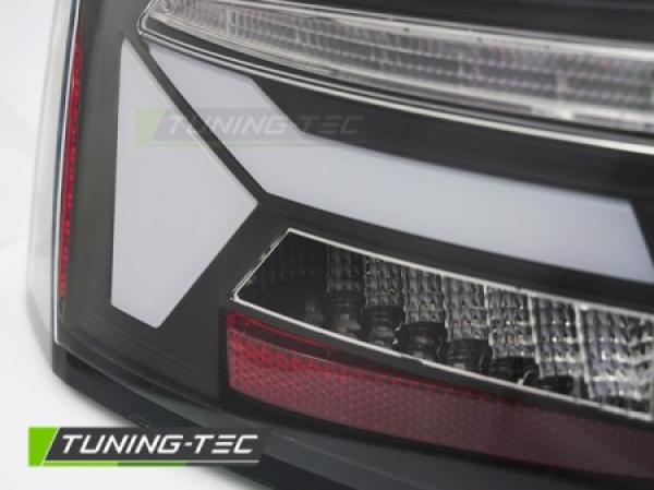 Voll LED Lightbar Rückleuchten passend für Audi A5 Coupe Cabrio Sportback 11-16 Schwarz