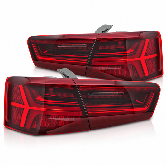 LED Rückleuchten passend für Audi A6 C7 2011–2014 dynamisch