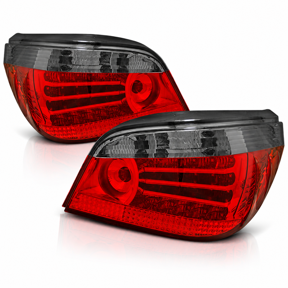 LED Rückleuchten passend für BMW E60 07.03-07 Rot/Smoke