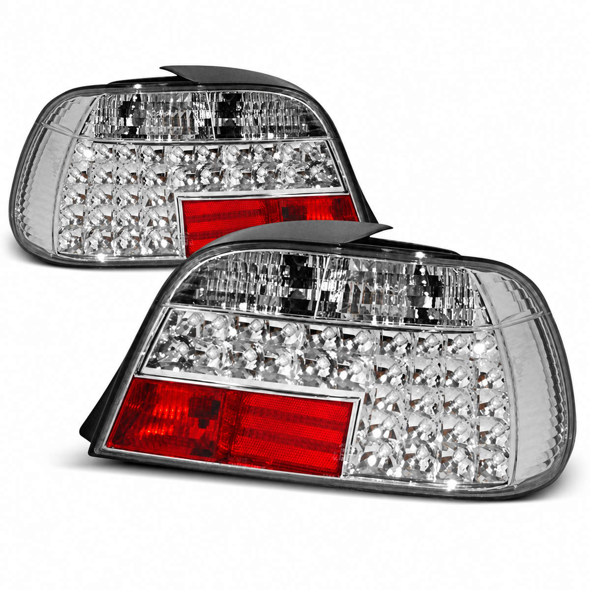LED Rückleuchten passend für BMW E38 06/1994–07/2001 Chrom