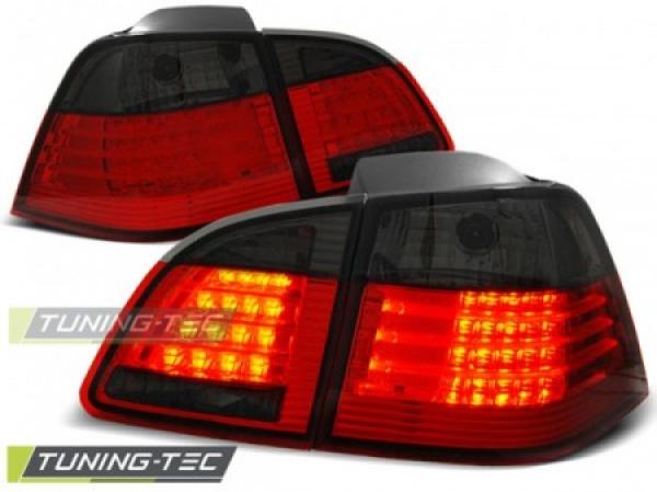 LED Rückleuchten passend für BMW E61 Touring Bj. 04-07 Rot/Smoke