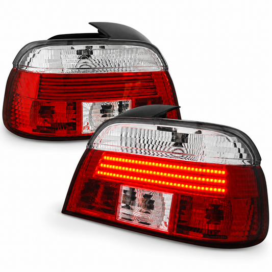 LED Rückleuchten passend für BMW E39 09/1995–08/2000 Rot/Weiß