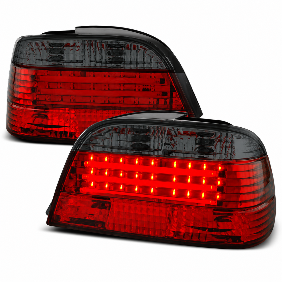 LED Rückleuchten passend für BMW E38 06/1994–07/2001 Rot/Smoke
