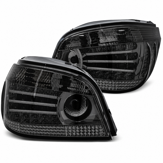 LED Rückleuchten passend für BMW E60 07.03-07 Smoke