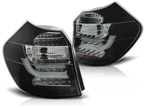 LED Lightbar Rückleuchten passend für BMW E87 Bj. 04-07 Schwarz