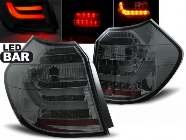 LED Lightbar Rückleuchten passend für BMW E81/E87 LCI Bj. 07-11 Smoke
