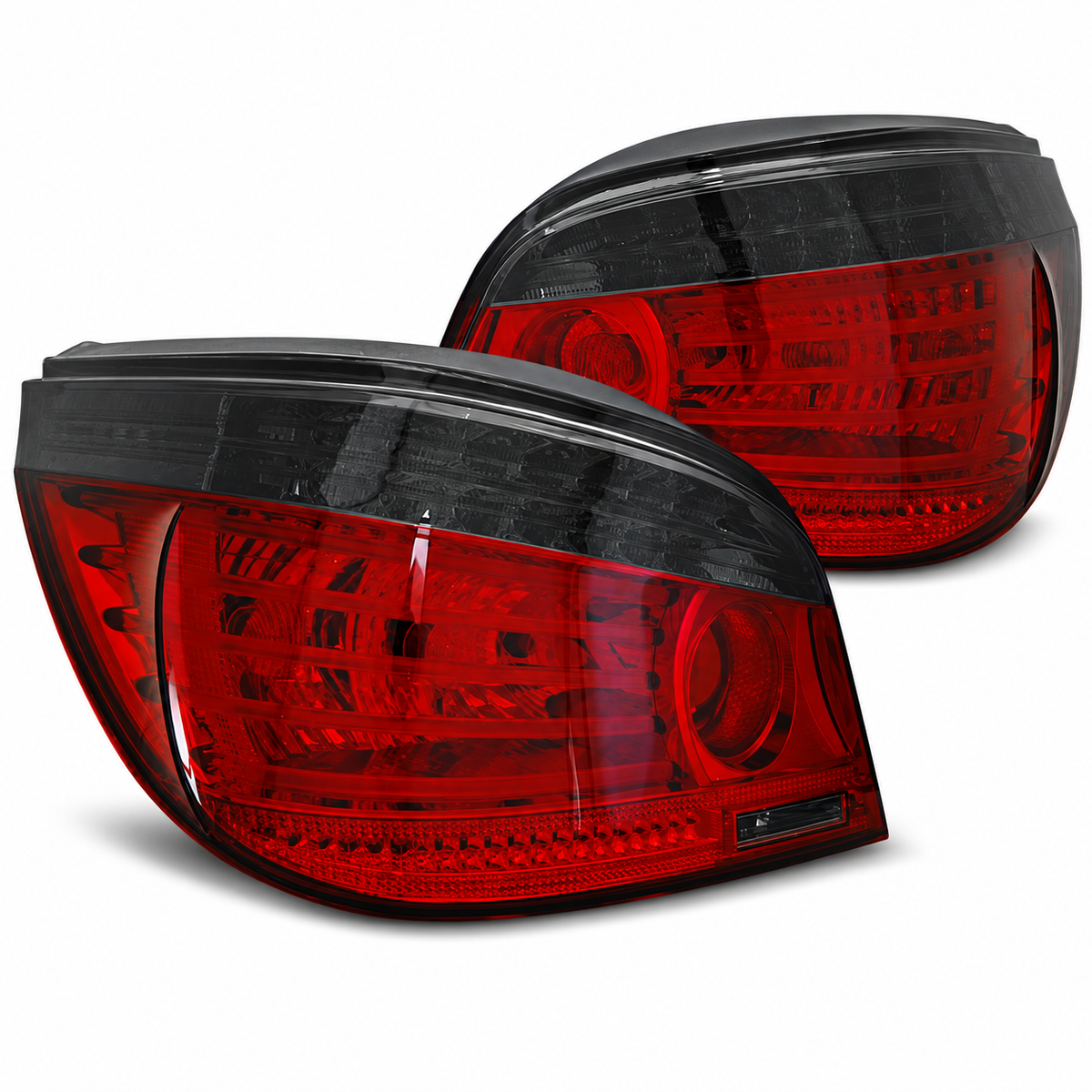 LED Rückleuchten passend für BMW E60 07.03-07 Rot/Smoke