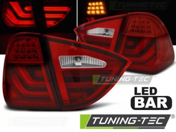 LED Lightbar Rückleuchten passend für BMW E91 Touring Bj. 05-08 Rot