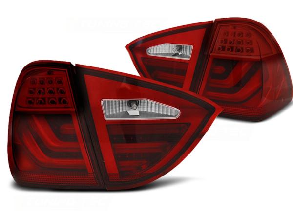 LED Lightbar Rückleuchten passend für BMW E91 Touring Bj. 05-08 Rot