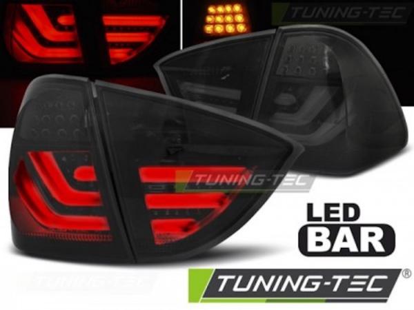 LED Lightbar Rückleuchten passend für BMW E91 Touring Bj. 05-08 Smoke