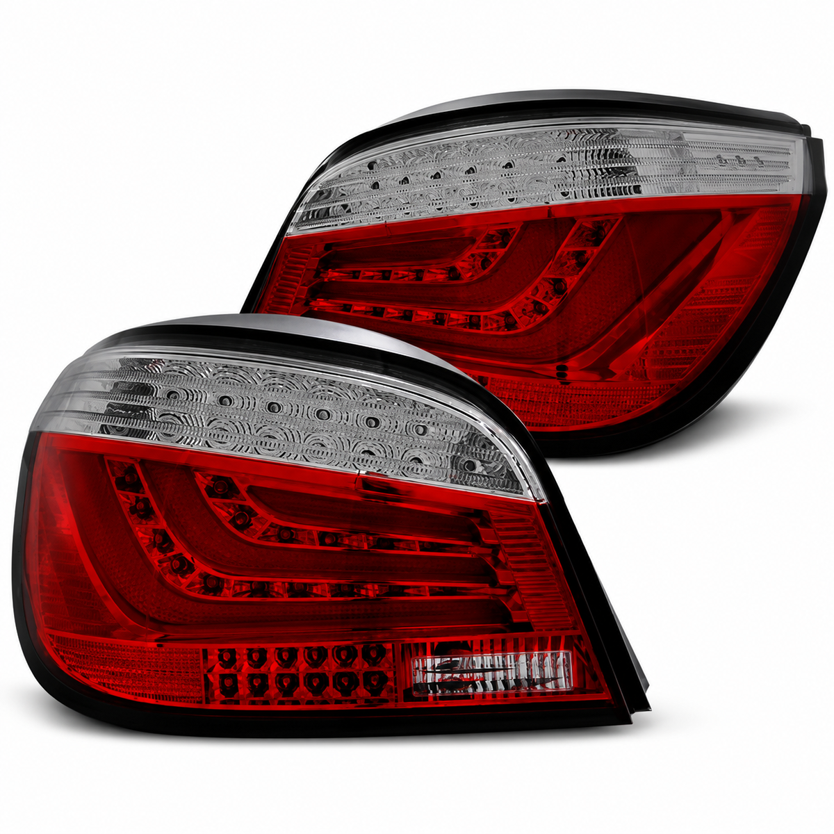 LED Rückleuchten passend für BMW E60 07/2003–02/2007 Rot/Smoke