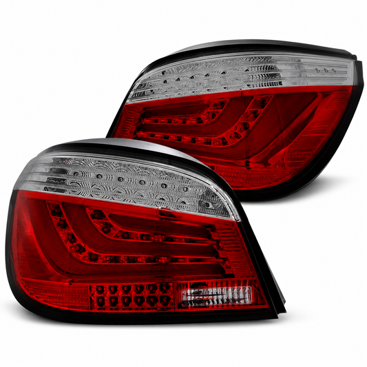 LED Rückleuchten passend für BMW E60 07/2003–02/2007 Rot/Smoke