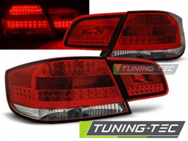 LED Rückleuchten passend für BMW E92 Coupe Bj. 06-10 Rot/Chrom