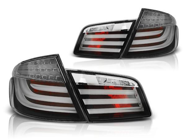LED Lightbar Rückleuchten passend für BMW F10 Bj. 10-13 Schwarz LED Blinker