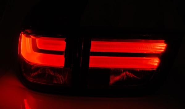 LED Lightbar Rückleuchten passend für BMW X5 E70 Bj. 07-10 Smoke