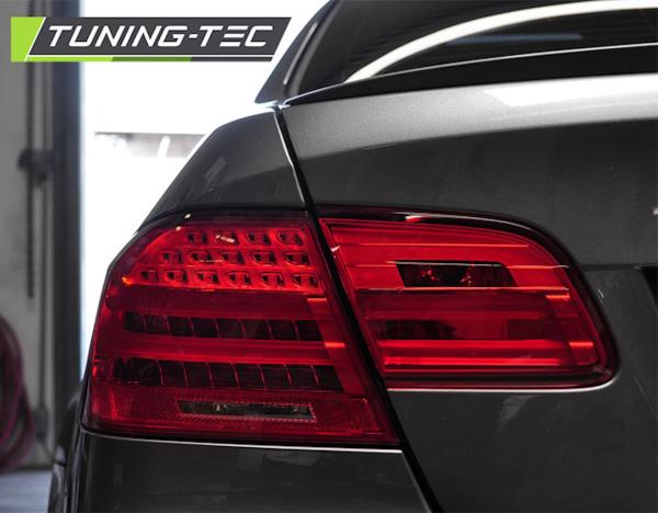LED Lightbar Rückleuchten passend für BMW E92 Coupe Bj. 06-10 Rot/Smoke LCI Optik
