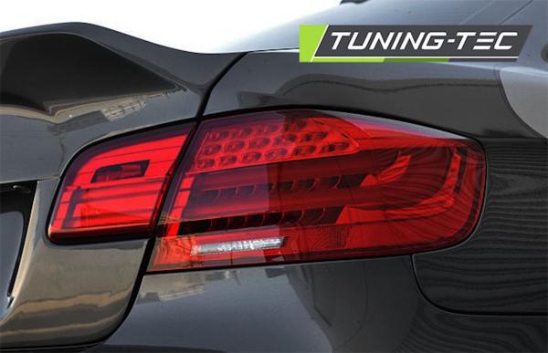 LED Lightbar Rückleuchten passend für BMW E92 Coupe Bj. 06-10 Rot/Smoke LCI Optik