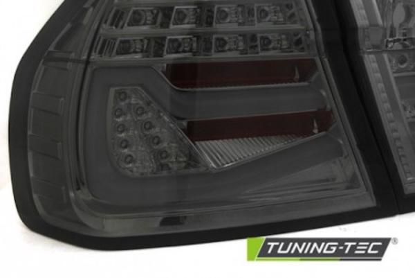 LED Lightbar Rückleuchten passend für BMW E90 Limo Bj. 05-08 Smoke