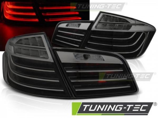 LED Lightbar Rückleuchten passend für BMW F10 Bj. 10-13 Schwarz Smoke LCI Optik