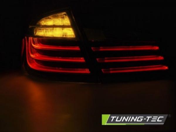 LED Lightbar Rückleuchten passend für BMW F10 Bj. 10-13 Schwarz Smoke LCI Optik