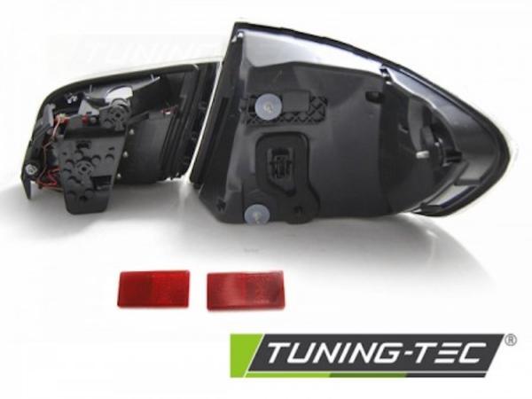 LED Lightbar Rückleuchten passend für BMW F10 Bj. 10-13 Schwarz Smoke LCI Optik