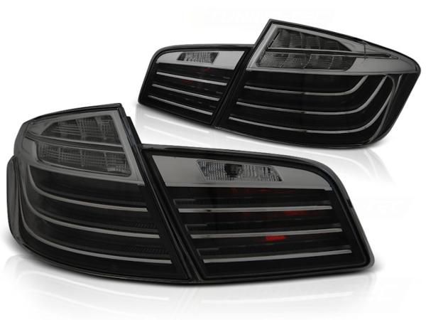 LED Lightbar Rückleuchten passend für BMW F10 Bj. 10-13 Schwarz Smoke LCI Optik