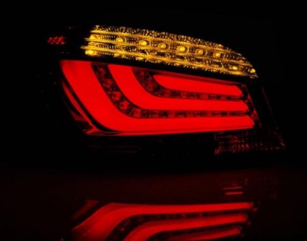 LED Lightbar Rückleuchten passend für BMW E60 LCI Limo Bj. 07-10 Schwarz