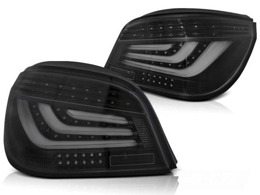 LED Lightbar Rückleuchten passend für BMW E60 LCI Limo Bj. 07-10 Schwarz